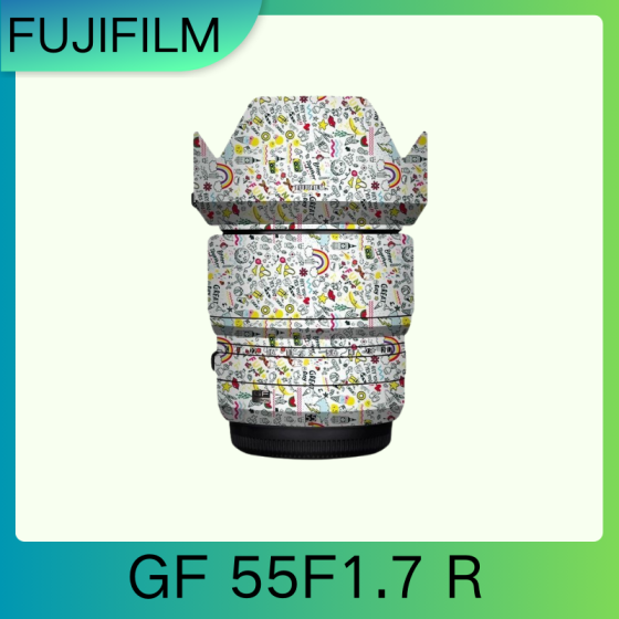 Lentes Fujifilm GF55F1.7 R  - Pele câmera, adesivo câmera - com alta resistência a arranhões, à prova d'água e com design elegante.